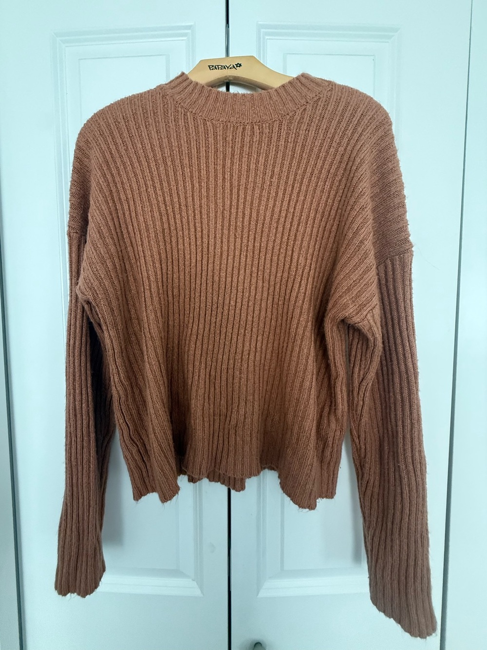 Cozy Ribbed Crewneck Sweater